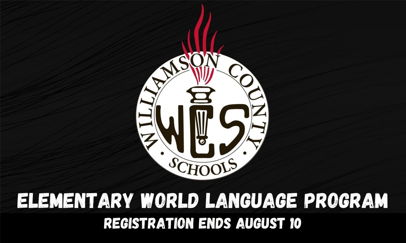 Elementary world language program registration closes august 10
